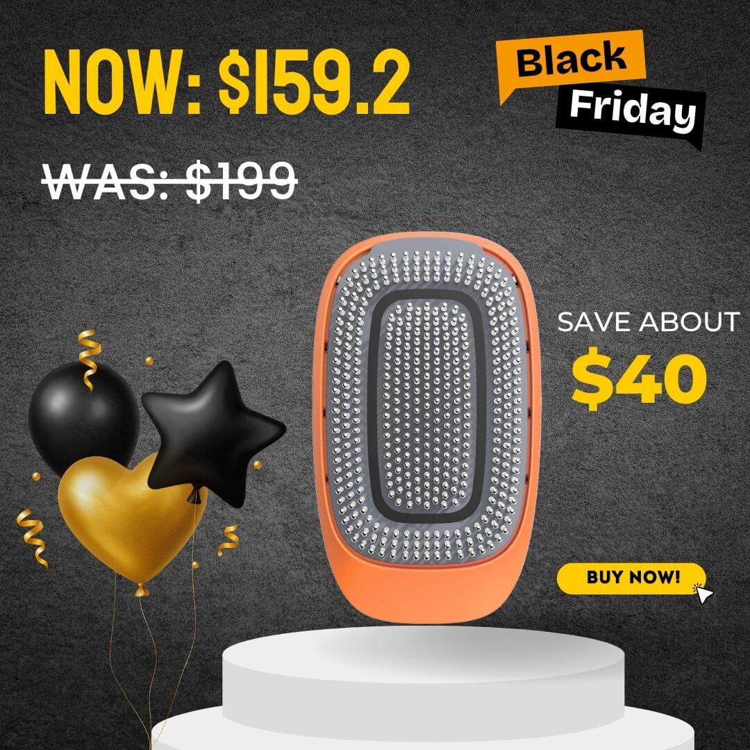 VITA togo Multi-Function Hair Comb | Travel-Friendly Scalp & Hair Therapy