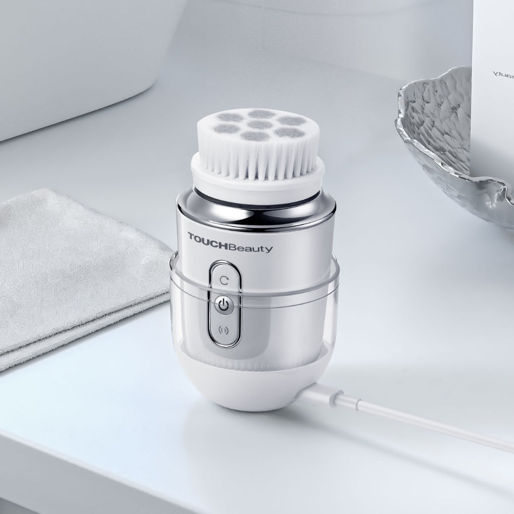 Dual - Mode Facial Cleansing Brush | TOUCHBeauty AQUA - TOUCHBeauty