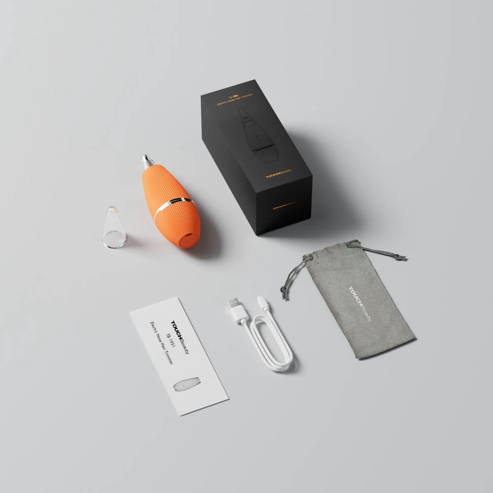 Electric Nose Hair Trimmer - Smart Touch Activation - TOUCHBeauty