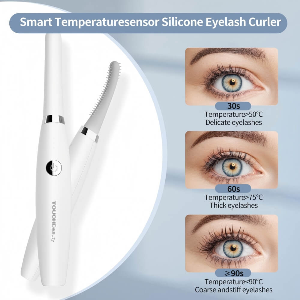 Heated Eyelash Curler | Lift, Curl & Define with Gentle Heat - TOUCHBeauty