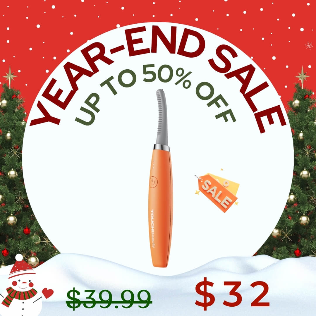 Heated Eyelash Curler | Lift, Curl & Define with Gentle Heat - TOUCHBeauty