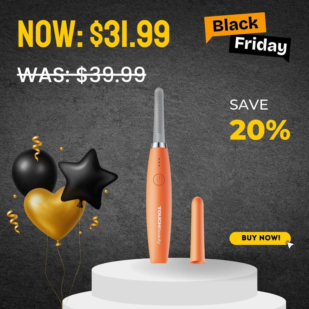 Heated Eyelash Curler | Lift, Curl & Define with Gentle Heat - TOUCHBeauty