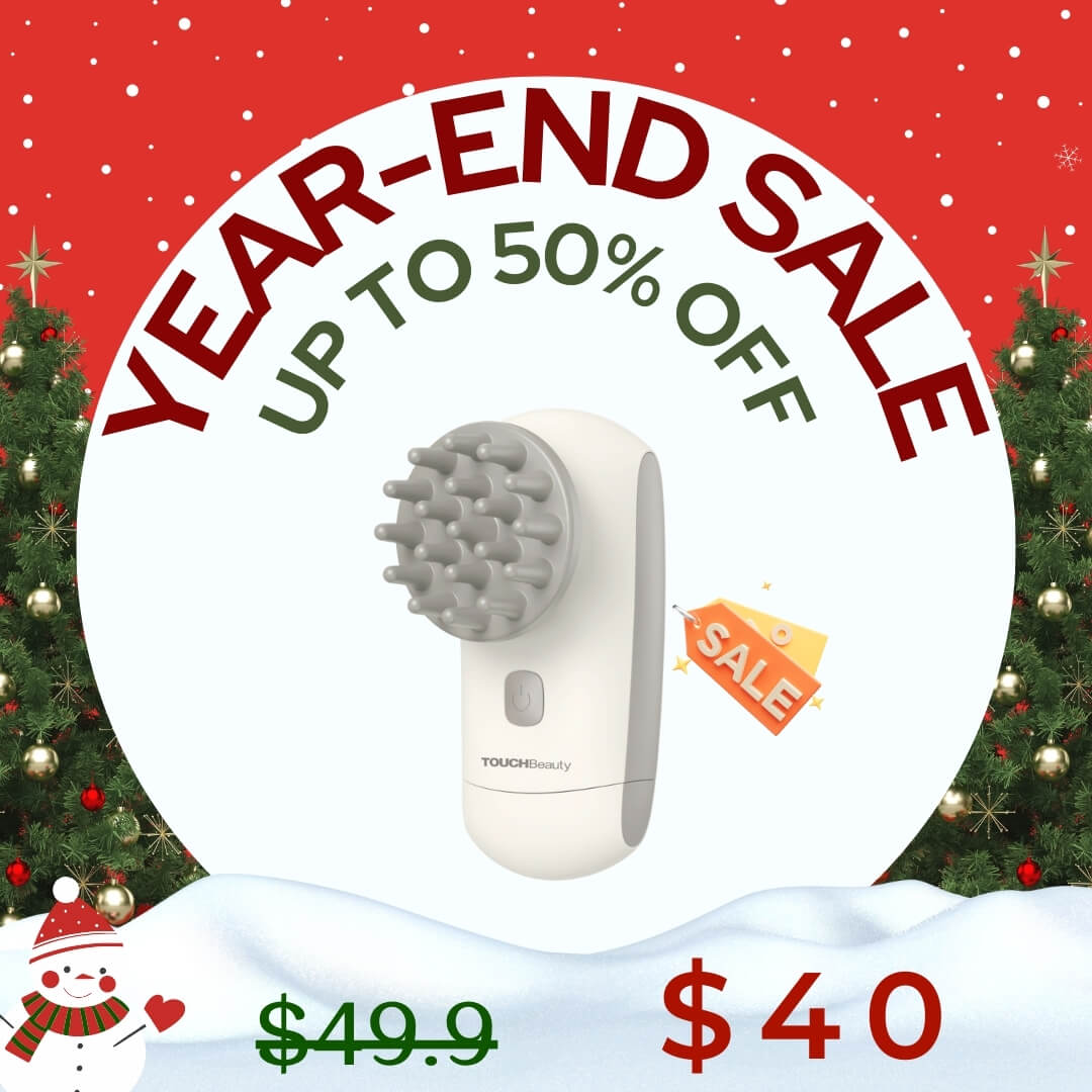 Multi - Function SPA Device | Dual Scalp Massage + Facial Cleansing Brush - TOUCHBeauty