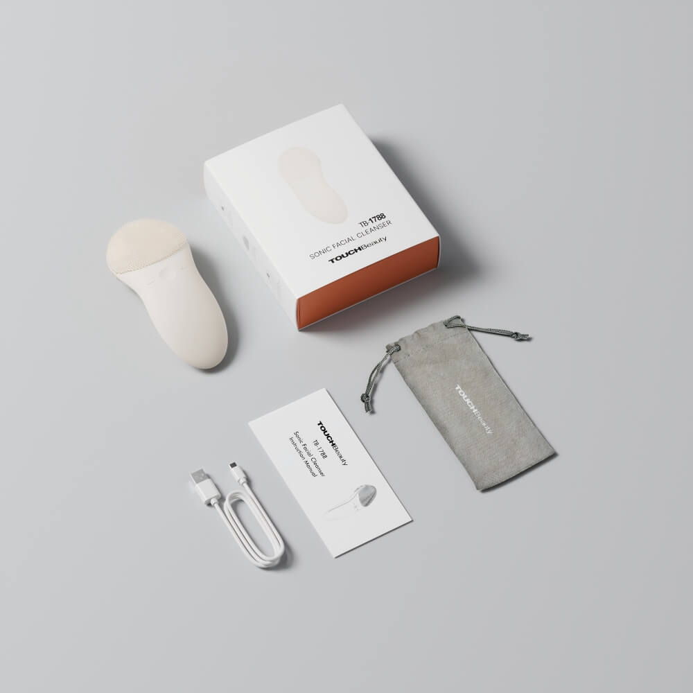 TOUCHBeauty Silicone Facial Cleansing Brush - TOUCHBeauty