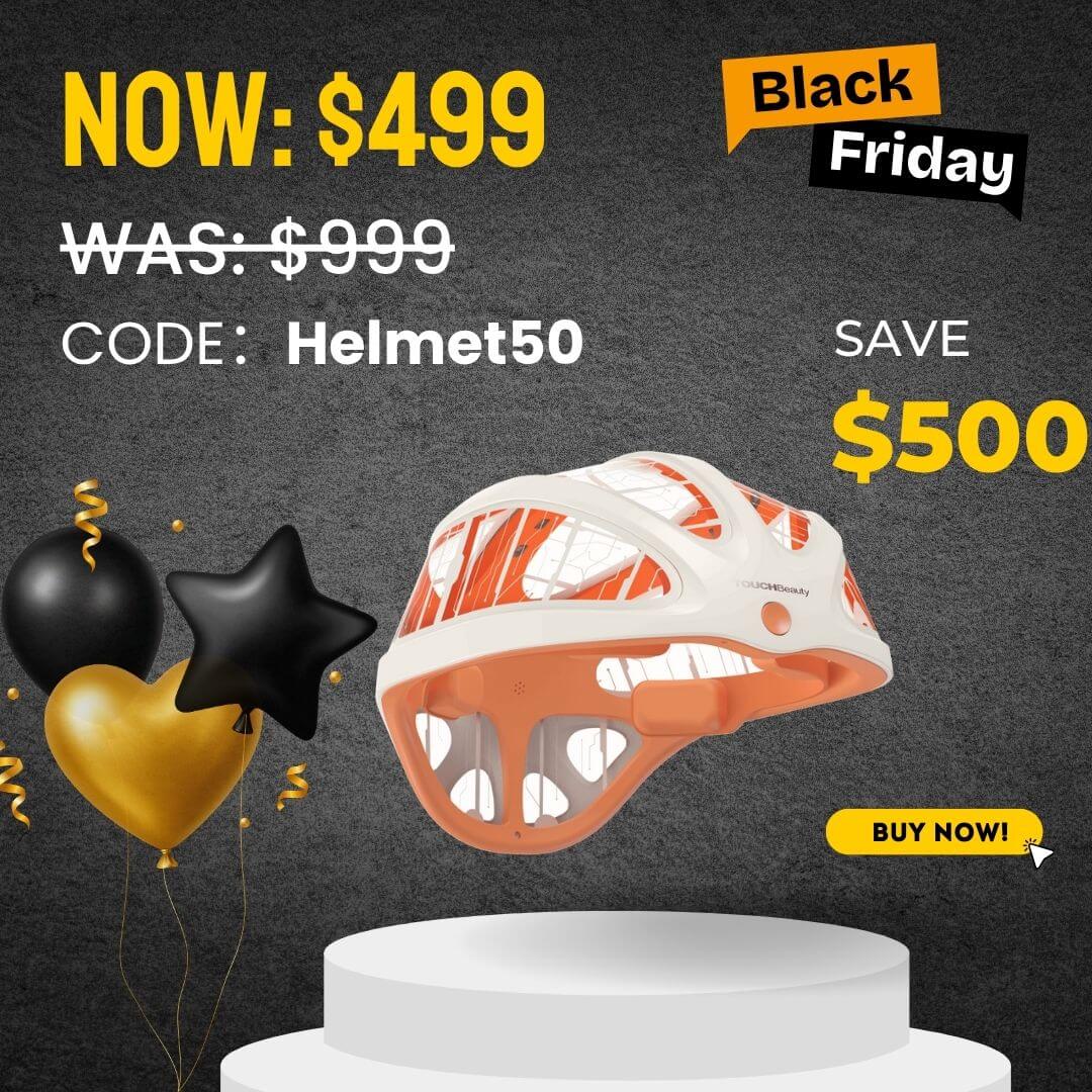 VITA Graphene Scalp Rejuvenating Helmet | Advanced Far - Infrared Scalp Therapy - TOUCHBeauty