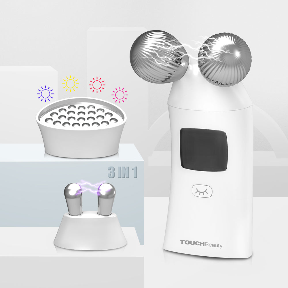 TOUCHBeauty TRIFECTA - 3 In 1 Facial Beauty Device