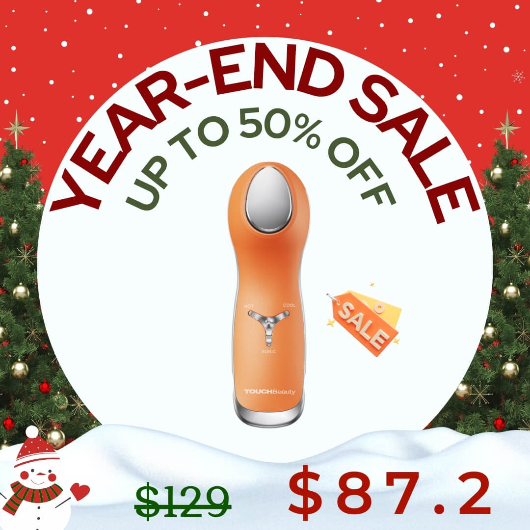 Hot & Cool Skin Device – Advanced Facial & Eye Rejuvenation - TOUCHBeauty