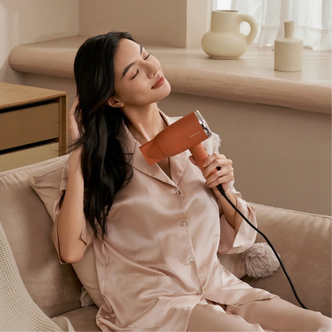 Ionic Hair Dryer | TOUCHBeauty SILKY - TOUCHBeauty