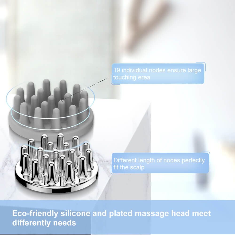 Multi - Function SPA Device | Dual Scalp Massage + Facial Cleansing Brush - TOUCHBeauty