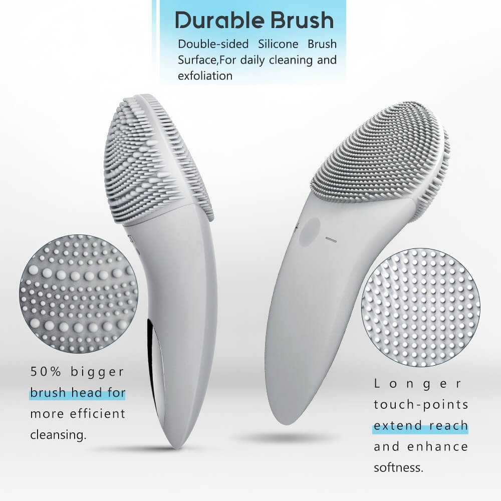 Silicone Facial Cleansing Brush | Gentle & Deep Pore Clean for Radiant Skin - TOUCHBeauty
