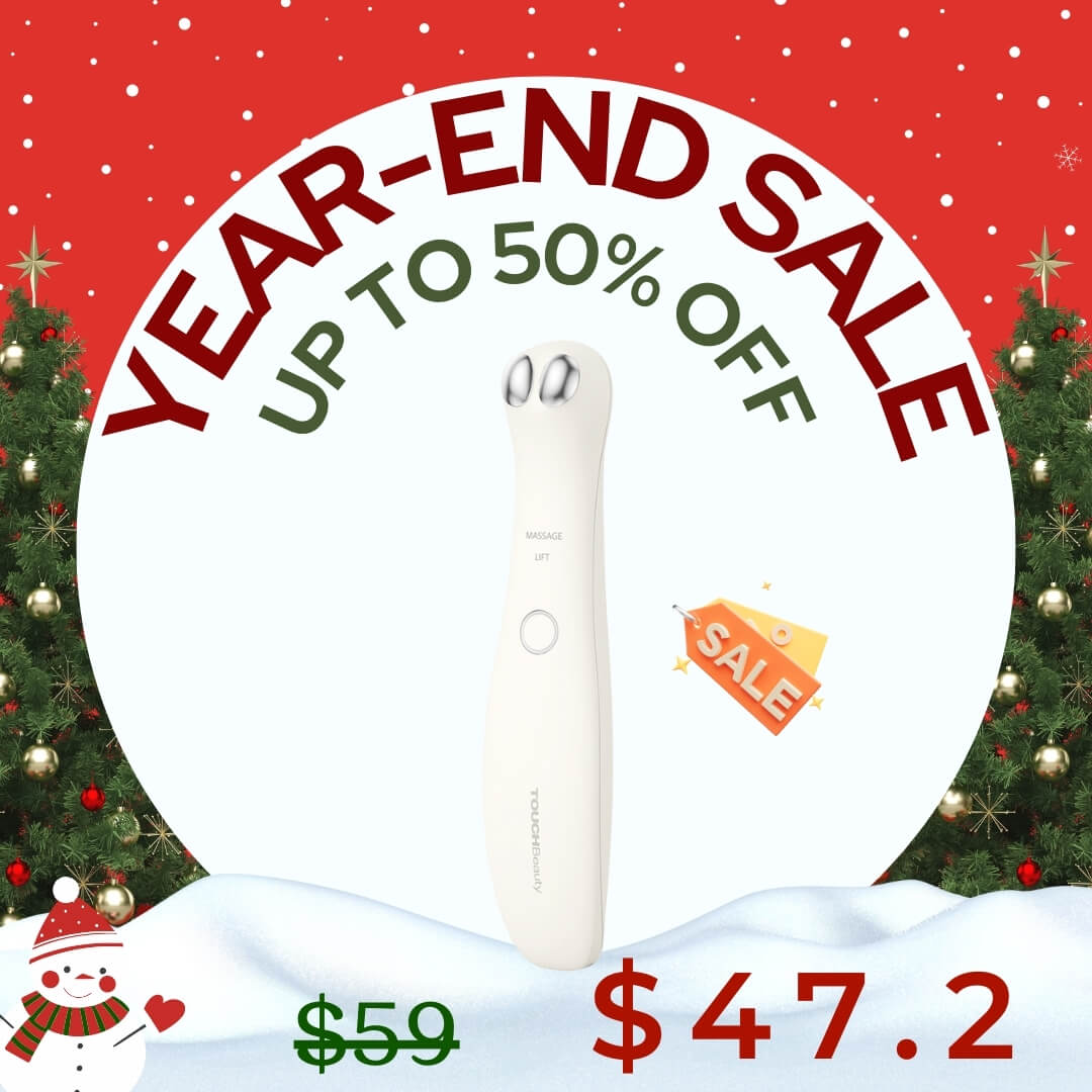 TOUCHBeauty AURA Eye Beauty Device | Lift, Brighten & Revitalize Eyes - TOUCHBeauty