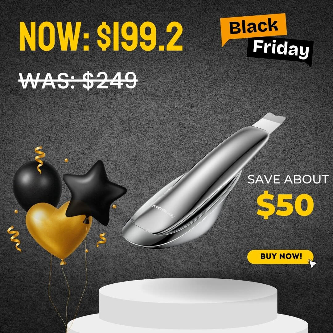 ULTRASONIC SCRUB DEVICE | TOUCHBeauty GLOW - TOUCHBeauty