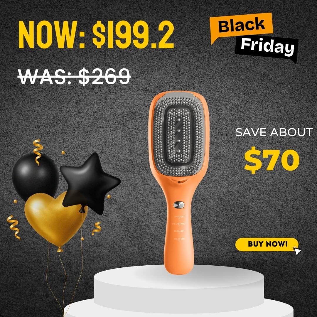 VITA Pro Multi - Function Hair Care Comb with Essence Liquid Dispenser - TOUCHBeauty